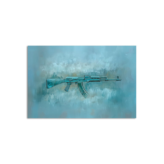 Rifle Imprint  Wall Art