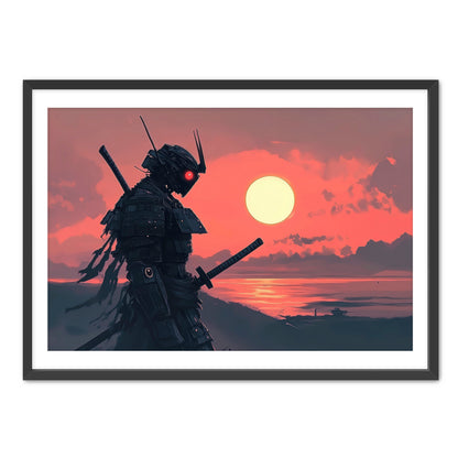 Robot Samurai  Wall Art