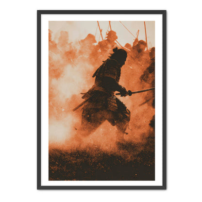 Running Samurai Wall Art