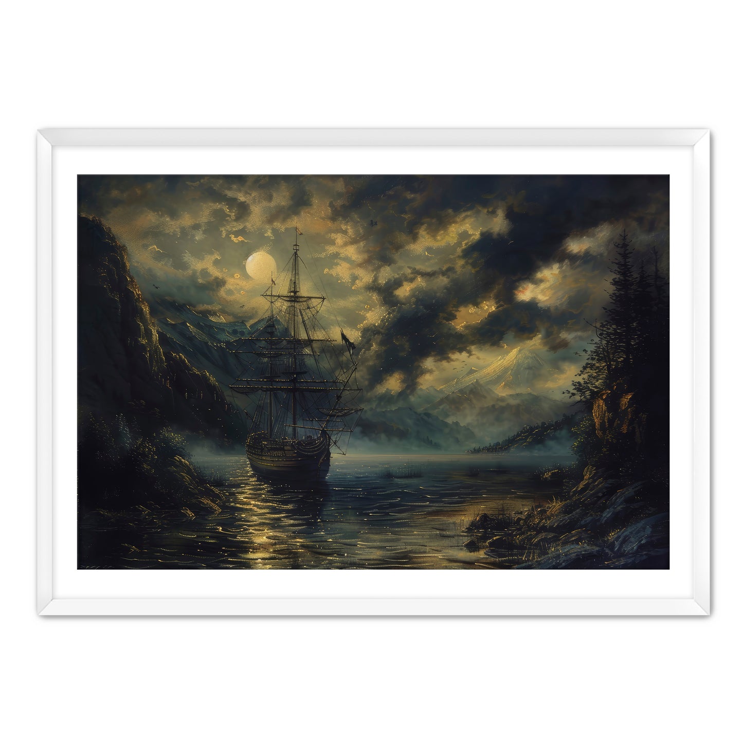 Sacred Harbor  Wall Art