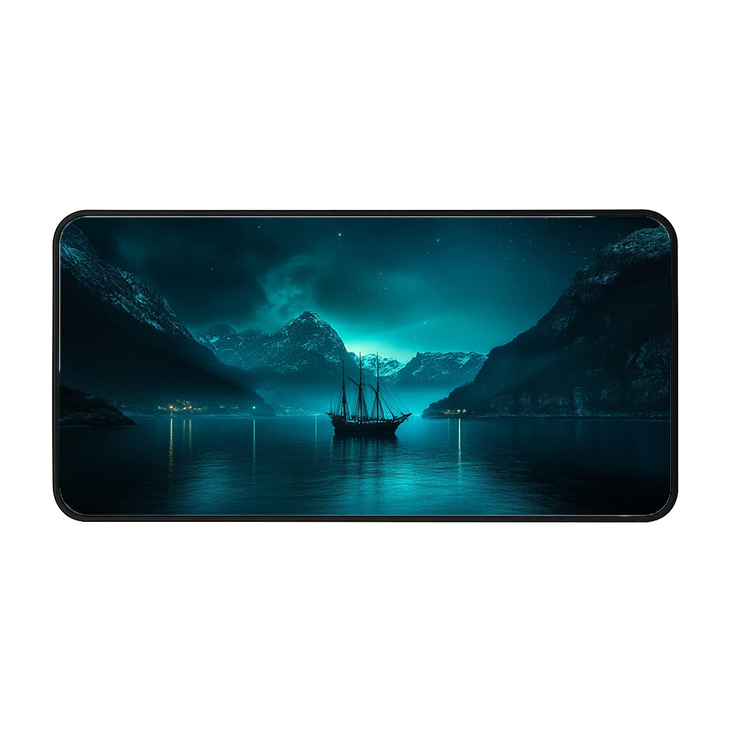 Sailing Under Stars Desk Mat