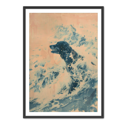 Sea Foam and Wags  Wall Art