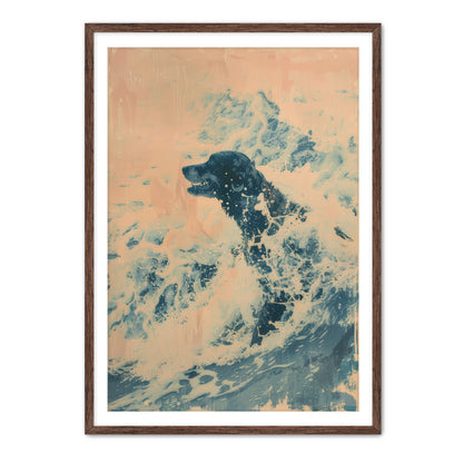 Sea Foam and Wags  Wall Art