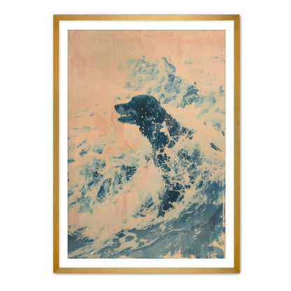 Sea Foam and Wags  Wall Art