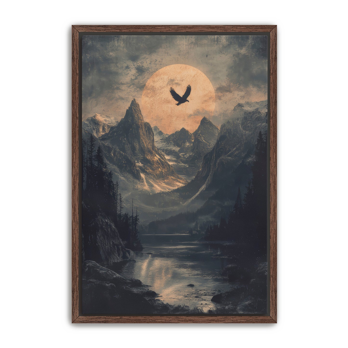 Shadow Peaks  Wall Art