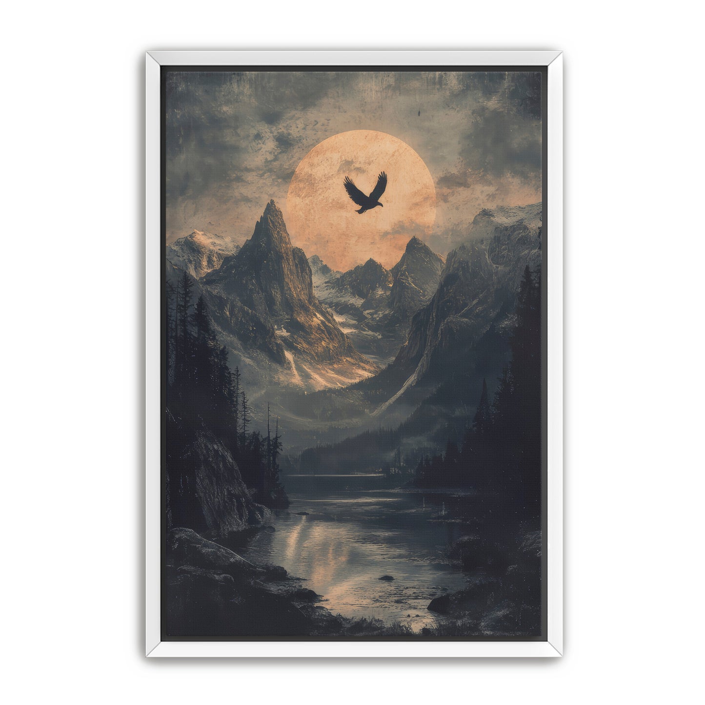 Shadow Peaks  Wall Art