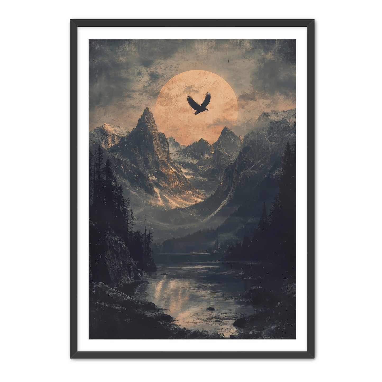 Shadow Peaks  Wall Art