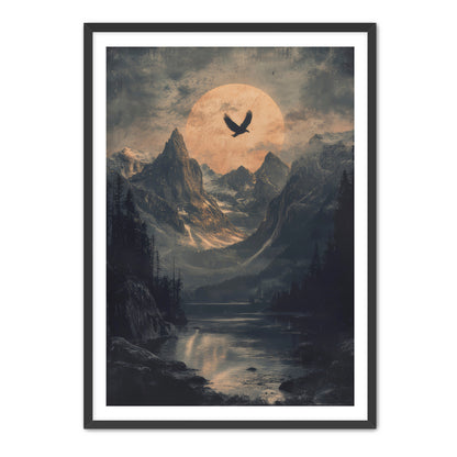Shadow Peaks  Wall Art