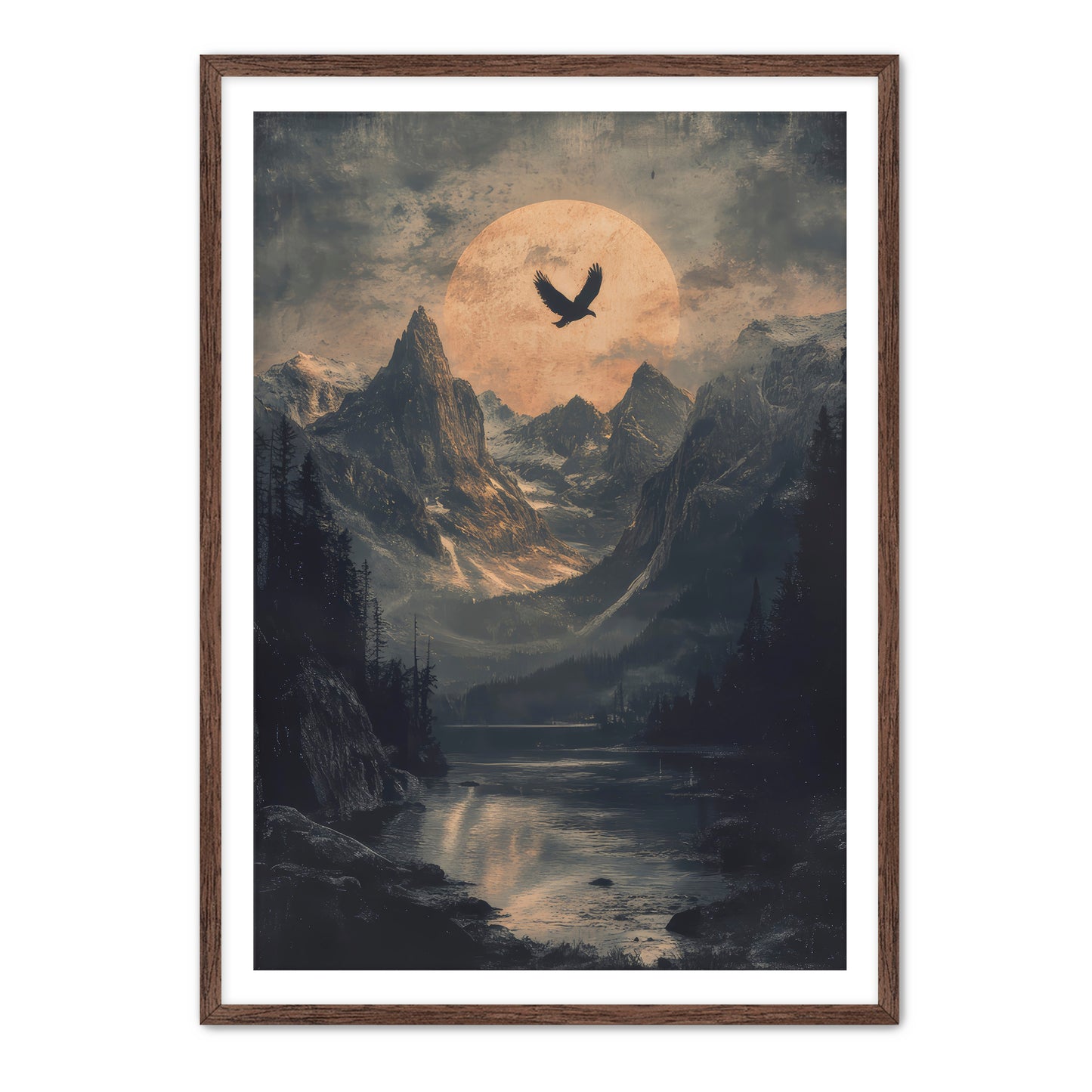 Shadow Peaks  Wall Art