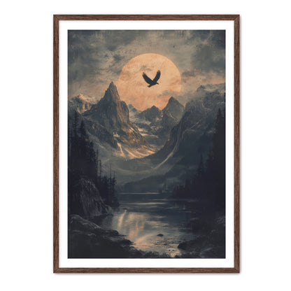 Shadow Peaks  Wall Art