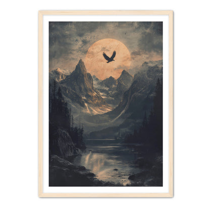 Shadow Peaks  Wall Art