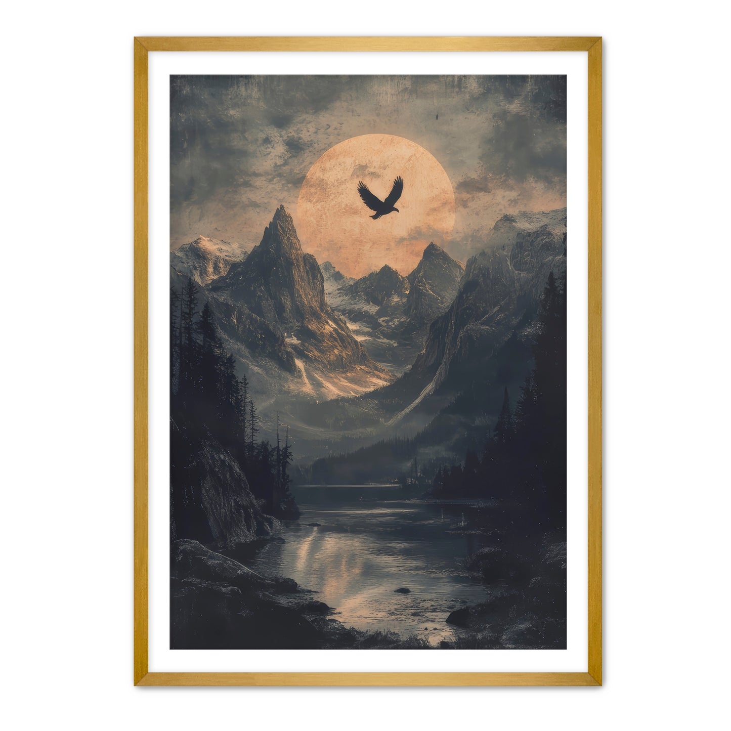 Shadow Peaks  Wall Art