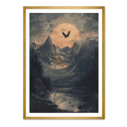 Shadow Peaks  Wall Art
