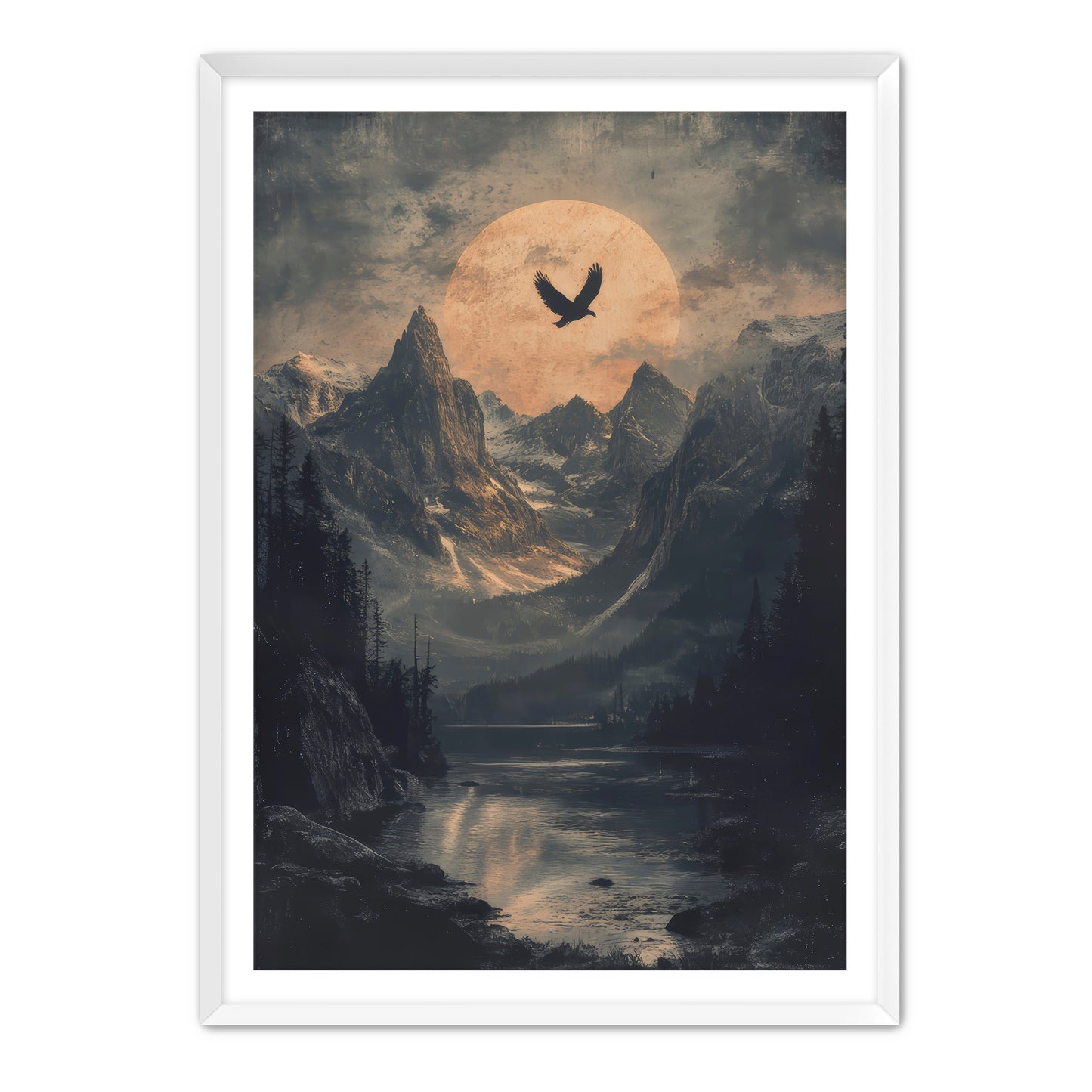 Shadow Peaks  Wall Art