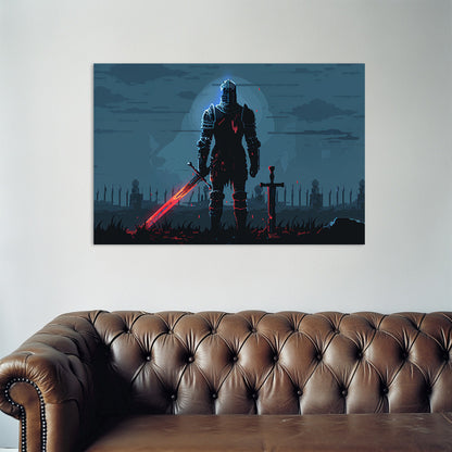 Shadow Knight  Wall Art