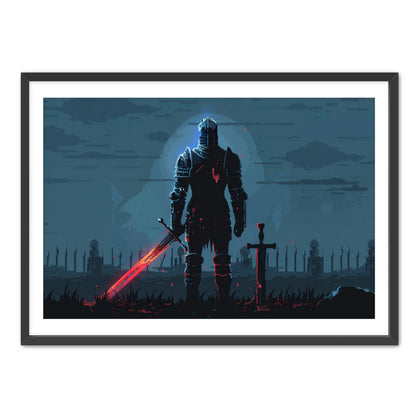 Shadow Knight  Wall Art
