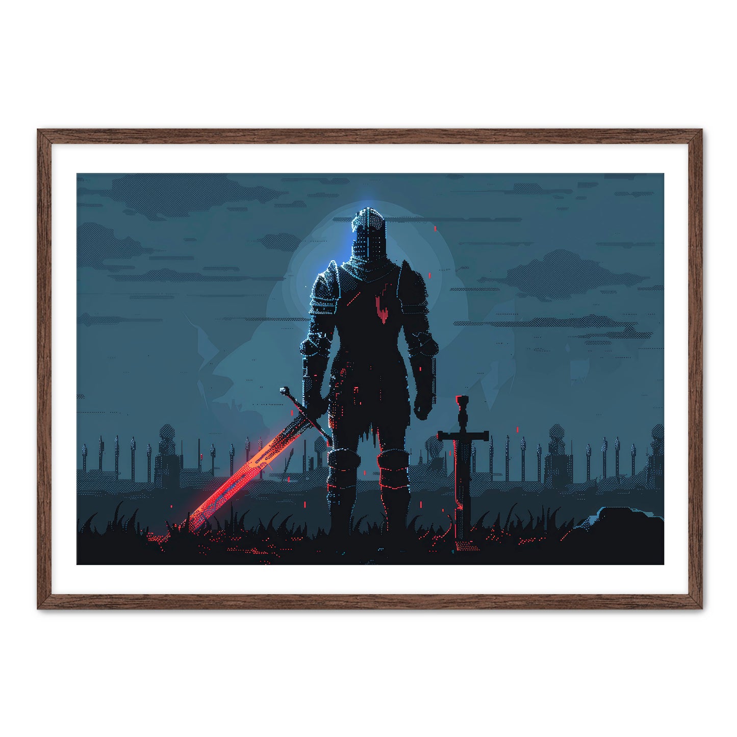 Shadow Knight  Wall Art