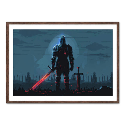 Shadow Knight  Wall Art