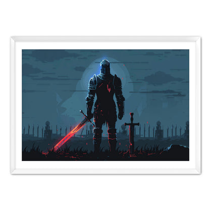 Shadow Knight  Wall Art