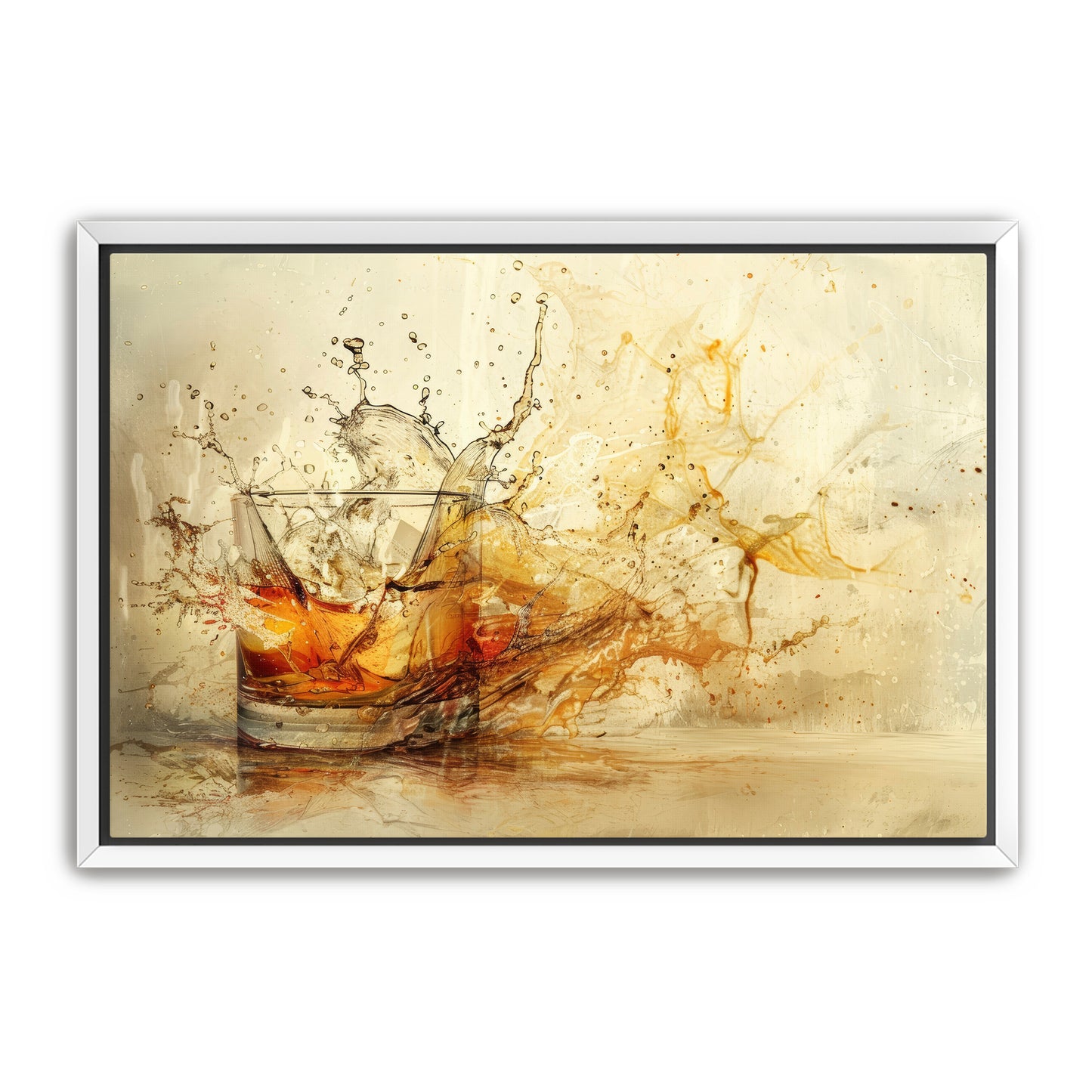Shatter and Sip  Wall Art
