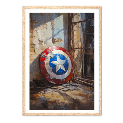 Shield In Sunlight Wall Art