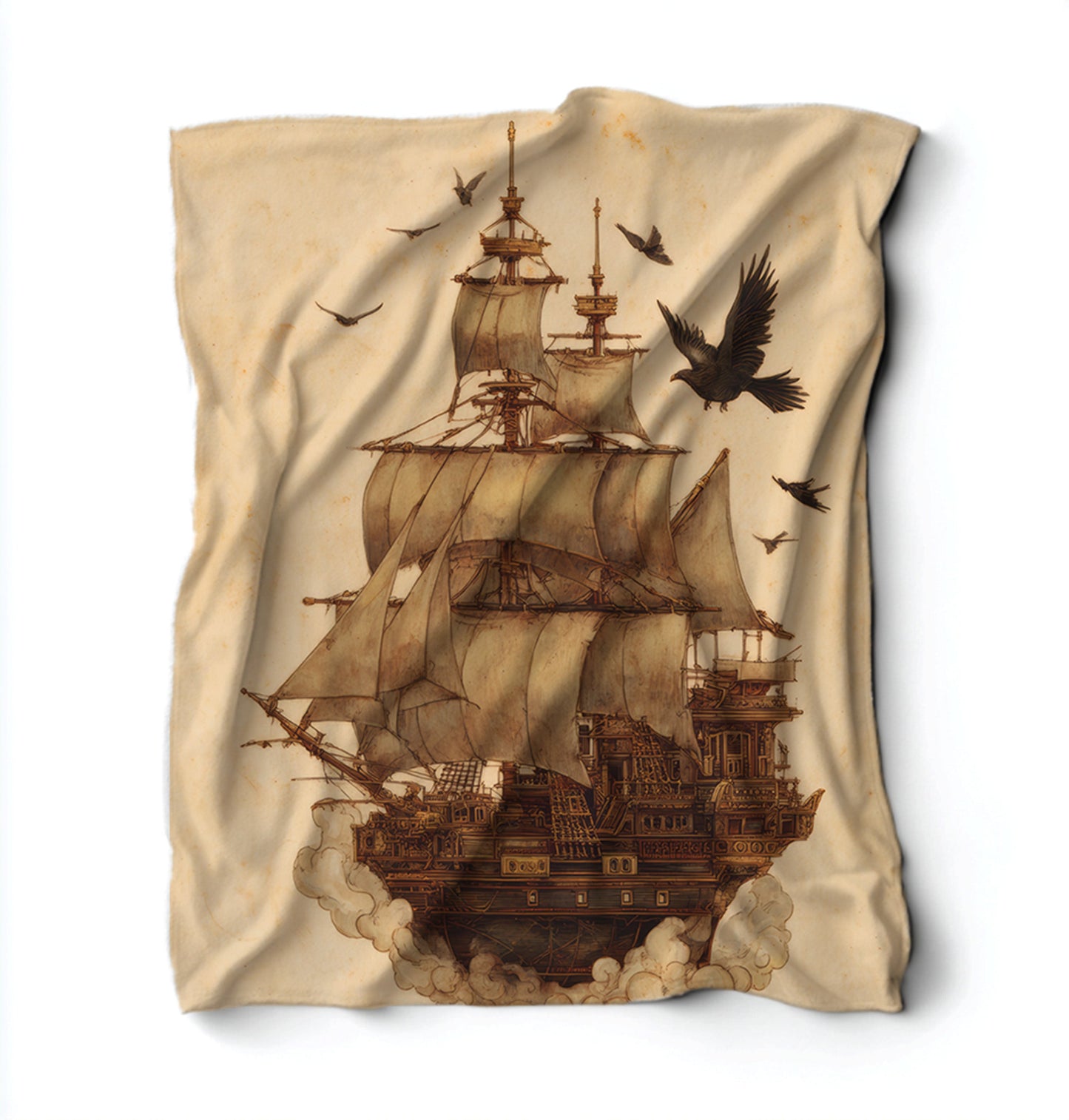 Ship On Blanket Blanket