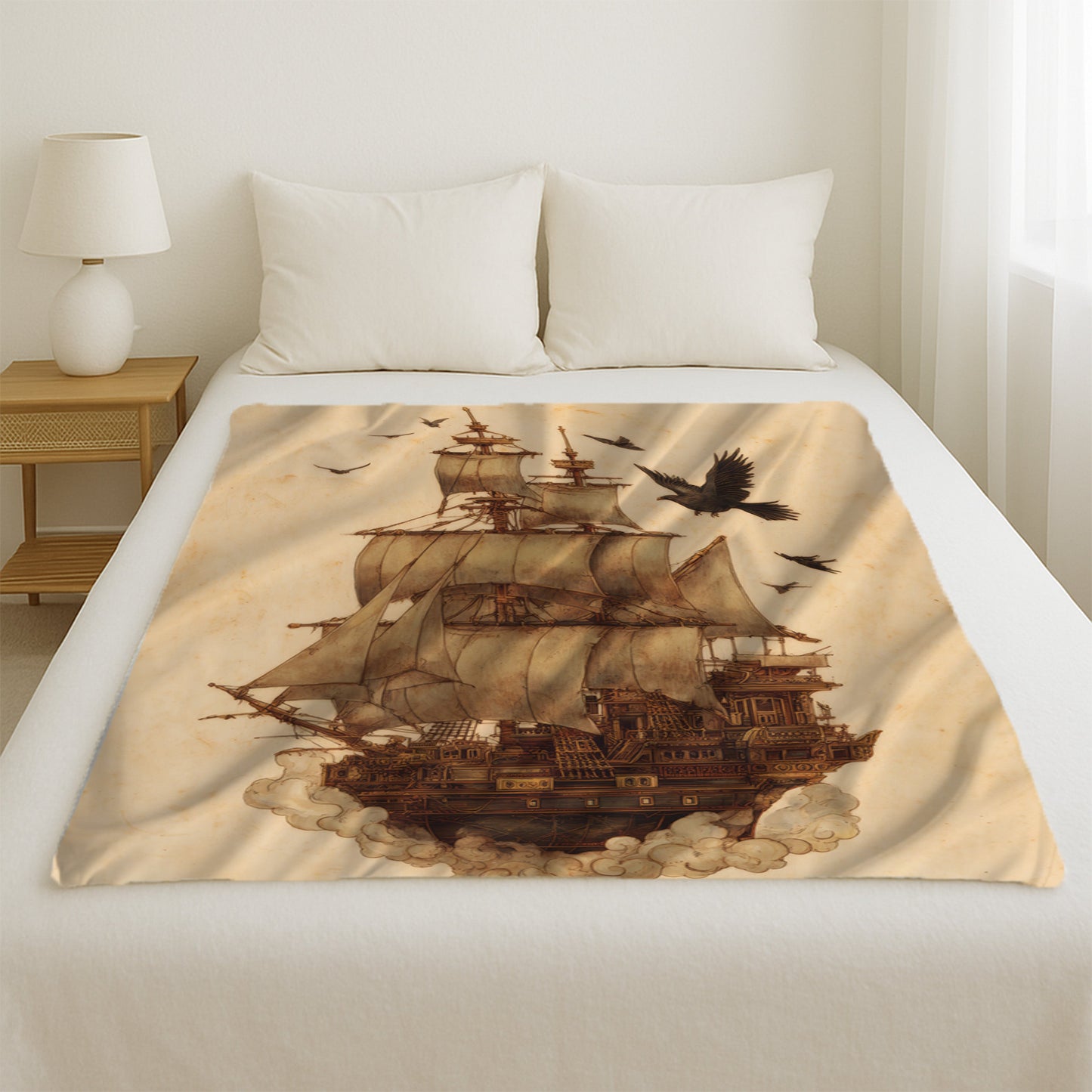 Ship On Blanket Blanket