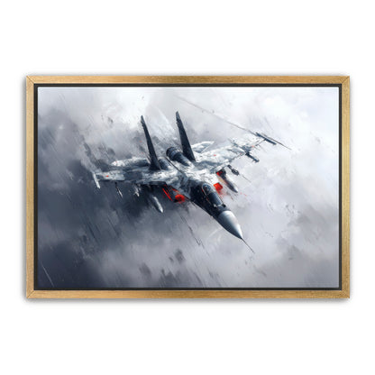 Silent Airstrike  Wall Art