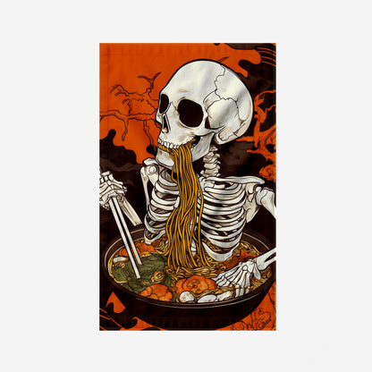 Skeleton Noodle Feast Kitchen Towel