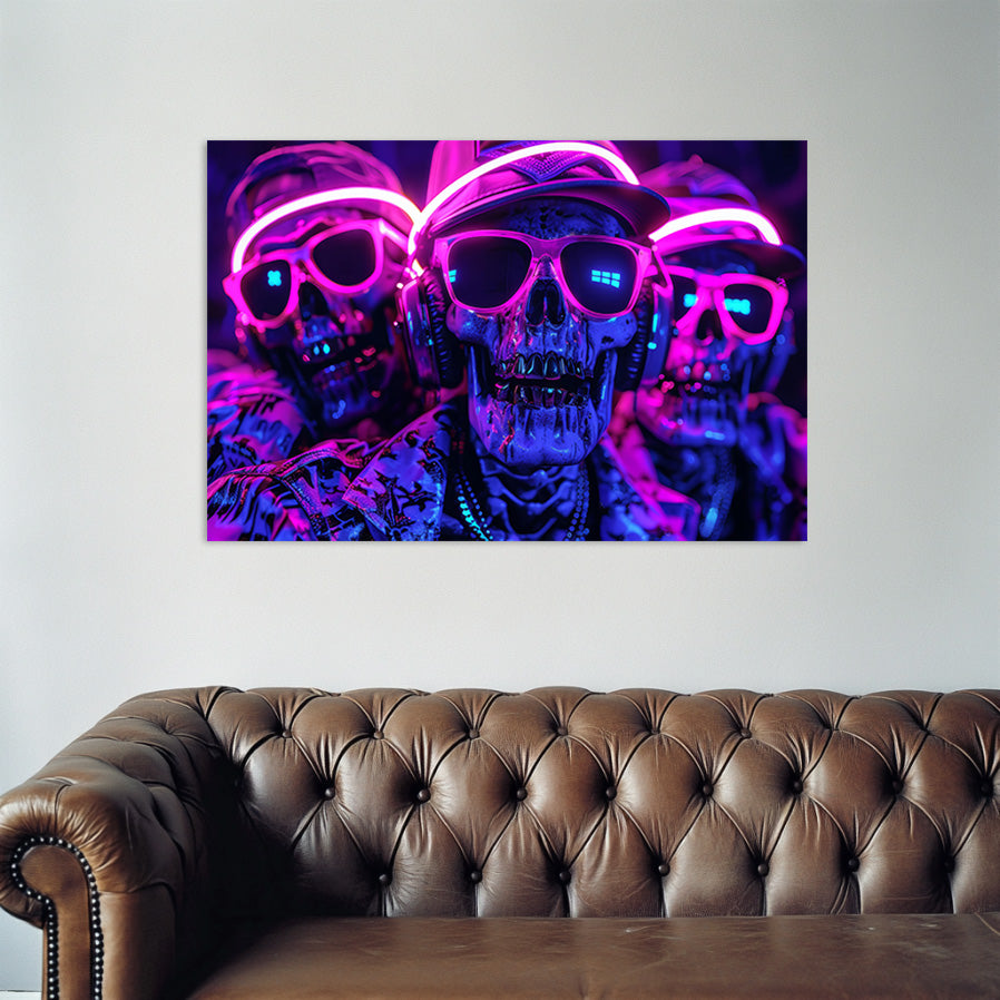 Skillz and Skullz  Wall Art