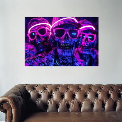 Skillz and Skullz  Wall Art