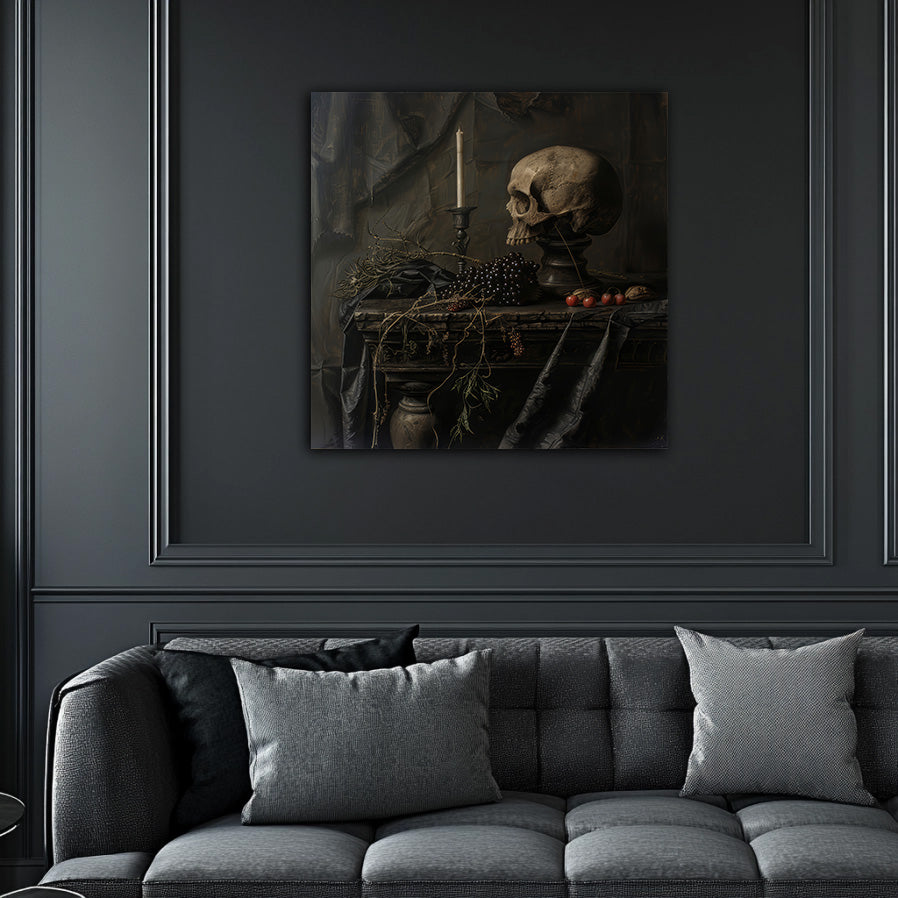 Still Life Skull 2  Wall Art