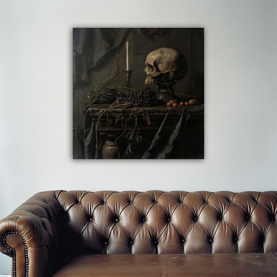 Still Life Skull 2  Wall Art