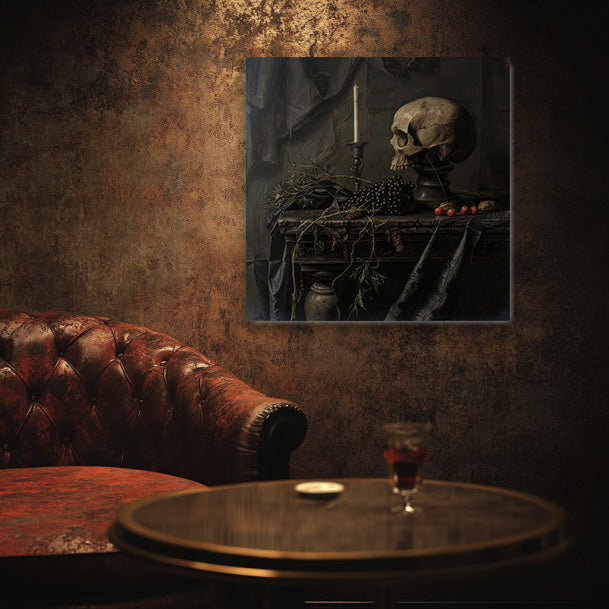 Still Life Skull 2  Wall Art