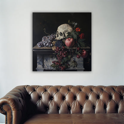 Still Life Skull  Wall Art