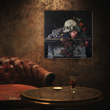 Still Life Skull  Wall Art