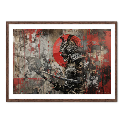 Skull Samurai  Wall Art
