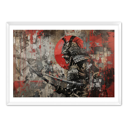 Skull Samurai  Wall Art