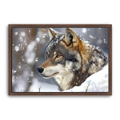 Snow Hunter  Wall Art