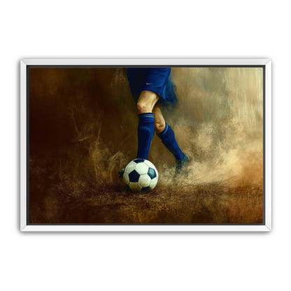 Soccer and Dust  Wall Art
