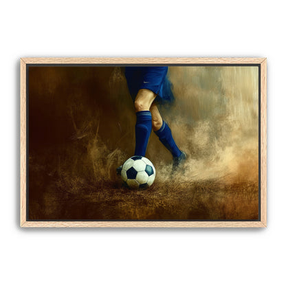 Soccer and Dust  Wall Art