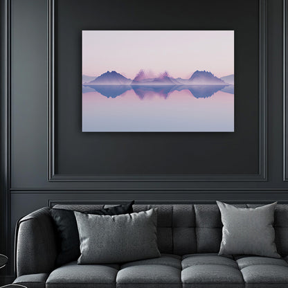 Soundwave Lake  Wall Art