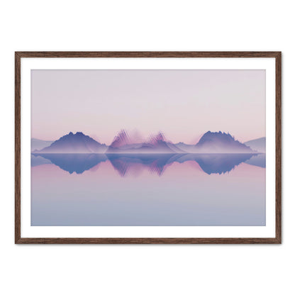 Soundwave Lake  Wall Art
