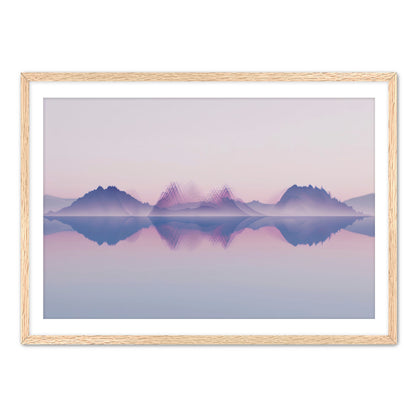 Soundwave Lake  Wall Art