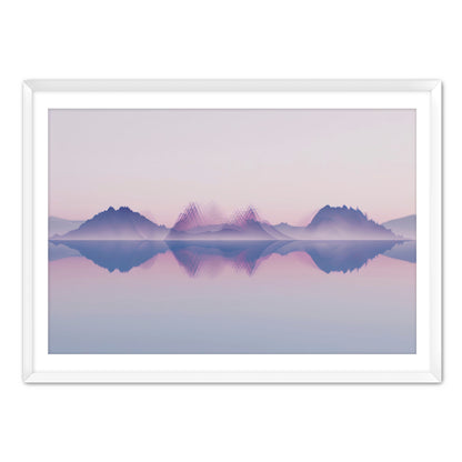 Soundwave Lake  Wall Art