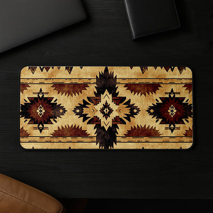 Southwestern Geometric Pattern Desk Mat
