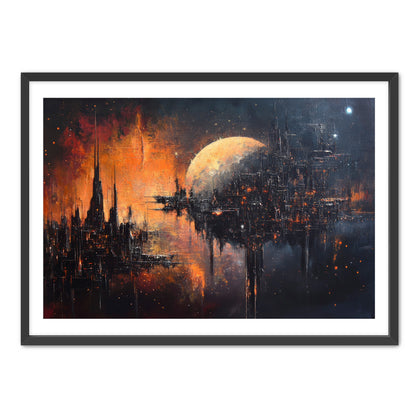 Spacial Decay  Wall Art
