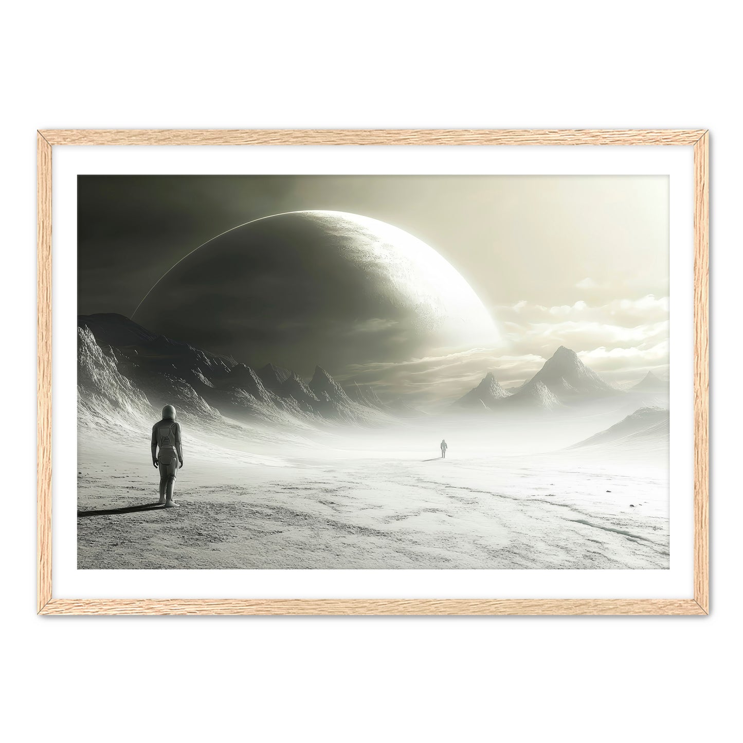 Stranger in the Mist  Wall Art