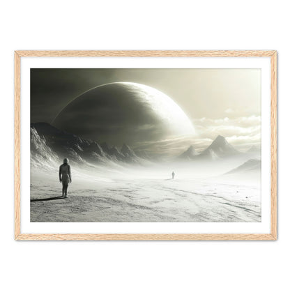 Stranger in the Mist  Wall Art