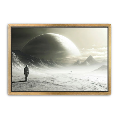Stranger in the Mist  Wall Art